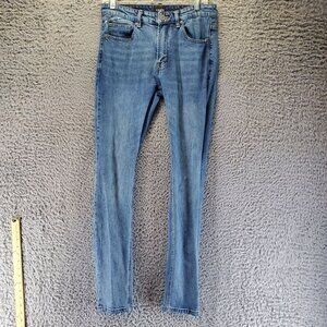 Anom Jeans Mens 32x30 Blue Slim Fit Stretch Denim